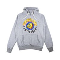 Agasalho/blusa moletom de frio feito de algodão e poliéster, da marca The Bulldog Amsterdam, modelo Original Hoodie Grey, cor cinza