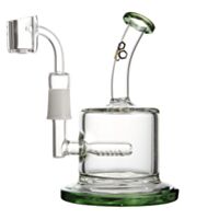 Oil bong de vidro borossilicato da marca Cultura Dab, modelo Dab Master 2, cor verde