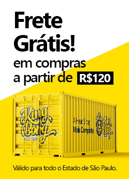 FRETE GRÁTIS para SP em pedidos acima de R$ 120